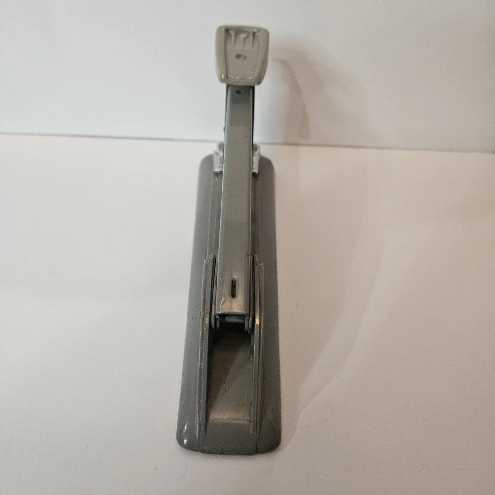 Vintage Retro Industrial MCM Swingline Speed Stapler  No. 4 Gray USA Works